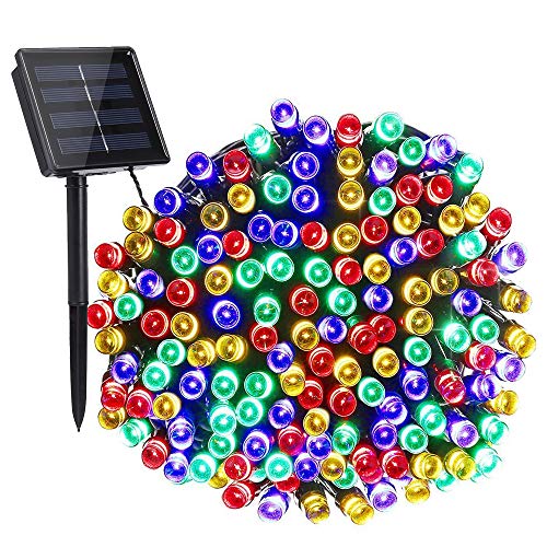 Read more about the article Toodour Solar Christmas Lights, 72ft 200 LED 8 Modes Solar String Lights, Waterproof Outdoor Christmas String Lights for Garden, Patio, Fence, Holiday, Party, Balcony, Christmas Decor (Multicolor)