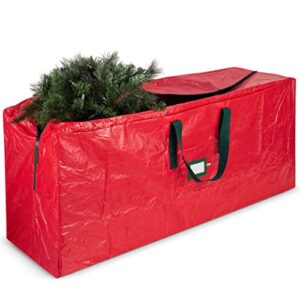 Read more about the article Artificial Christmas Tree Storage Bag – Fits Up to 7.5 Foot Holiday Xmas Disassembled Trees with Durable Reinforced Handles & Dual Zipper – Waterproof Material Protects from Dust, Moisture & Insects