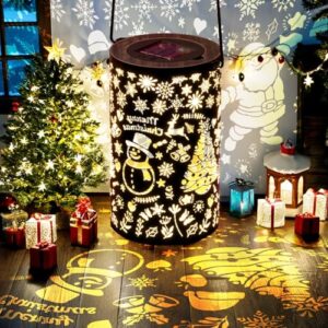 Read more about the article Christmas Solar Lanterns Outdoor with Two Light Modes, Waterproof Hanging Solar Light for Christmas Decoration, Garden décor Gifts for Women, Solar Décor for Porch, Pond, Pathway