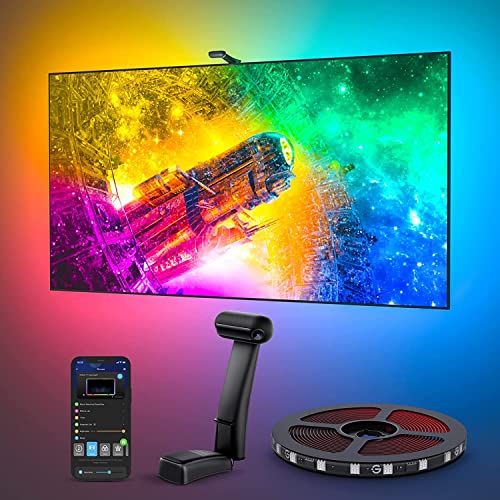 Read more about the article Govee Envisual TV LED Backlight T2 with Dual Cameras, 11.8ft RGBIC Wi-Fi LED Strip Lights for 55-65 inch TVs, Double Strip Light Beads, for Christmas Decorations, Smart App Control, Music Sync