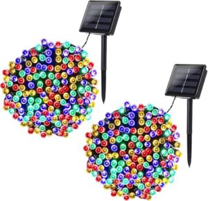 Read more about the article Joomer Solar Christmas Lights, 2 Pack Total 144 FT 400 LED 8 Modes Waterproof Solar Christmas Lights Outdoor for Christmas Decorations (Multicolor)