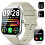 Smart Watch for Men Women with Bluetooth Call, 1.96″ Smartwatch with Heart Rate Sleep Monitor Step Counter, 110+ Sport Modes Fitness Watch, IP68 Waterproof Fitness Trackers Compatible with iOS Android