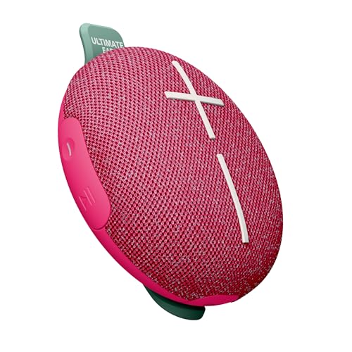 You are currently viewing ULTIMATE EARS MINIROLL Ultra-Portable Waterproof Bluetooth Speaker, Big Bass, IP67 Dustproof, 131 ft (40 m) Range – Calming Pink