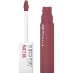 Maybelline New York Superstay Matte Ink Liquid Lipstick, Long-Lasting Matte Finish Liquid Lip Makeup, Highly Pigmented Color, Ringleader, 0.17 Fl. Oz