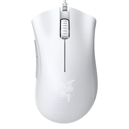 You are currently viewing Razer DeathAdder Essential Gaming Mouse: 6400 DPI Optical Sensor – 5 Programmable Buttons – Mechanical Switches – Rubber Side Grips – Mercury White