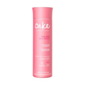 Read more about the article Cake Beauty Volumizing Shampoo, The Big Big Deal– Body Boosting & Weightless Cleansing – With Aloe Vera Rice & Soy Protein – For All Hair Types – 10 Fl Oz / 295 ml