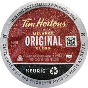 Read more about the article Tim Hortons Original Coffee blend, Single Serve Keurig K Cup Pods, Medium Roast, 12 Count, Red