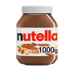 NUTELLA Hazelnut Spread with Cocoa for Breakfast, Bulk 1 Kilogram Jar