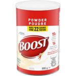 Boost Powder- Vanilla Instant Breakfast Drink Mix, 880 g Canister