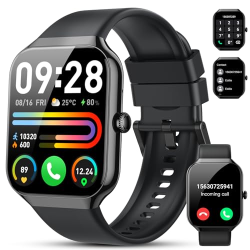 You are currently viewing Smart Watch for Men Women with Bluetooth Call, 1.96″ Smartwatch with Heart Rate Sleep Monitor Step Counter, 110+ Sport Modes Fitness Watch, IP68 Waterproof Fitness Trackers Compatible with iOS Android