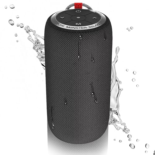 Read more about the article Monster Bluetooth Speaker, Superstar S310 Portable Bluetooth Speakers, 30W True Wireless Stereo Pairing Deliver Dynamic Sound,Waterproof Speaker, 24H,Bluetooth 5.2 Built-in Mic, for Outdoor Speaker