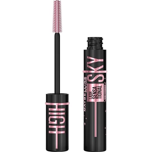 You are currently viewing Maybelline New York Lash Sensational Sky High Washable Eyelash Mascara Makeup, Volumizing, Lengthening, Defining, Curling, Multiplying, Buildable Formula, Intense Black, 7.2 ml