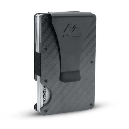 Read more about the article Mountain Voyage Minimalist Wallet for Men – Slim RFID Wallet, Scratch Resistant, Credit Card Holder & Money Clip, Easily Removable, Matte Carbon Fiber, Minimalist Wallet