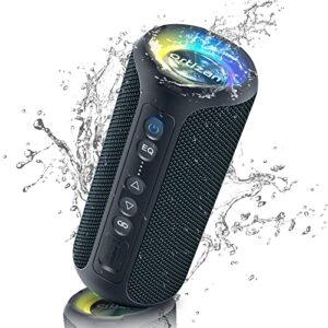 Read more about the article Ortizan Bluetooth Speaker, Portable Bluetooth Speaker, 40W Speakers Bluetooth Wireless with Led Light, 360° Strong bass Stereo, IPX7 Waterproof Bluetooth Speaker, 30H Playtime, Dual Pairing for Home