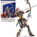 PlayStation Horizon Forbidden West, Deluxe 6” Aloy Action Figure with 15 Accessories, The Shapes Collection, for PS5 Fans & Collectors Ages 17+