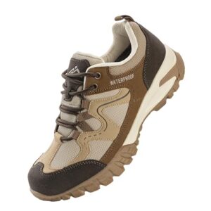 Read more about the article CC-Los Women’s Waterproof Hiking Shoes Lightweight Breathable Walking Shoes for Outdoor Climbing Brown Size 9