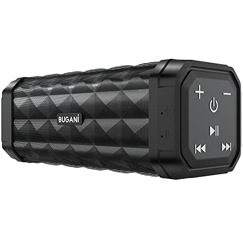 You are currently viewing BUGANI Bluetooth Speaker M99 Speaker Bluetooth Wireless, Louder Volume, Stereo Sound, 24H Playtime, 100ft Wireless Range, IPX5 Waterproof, Built-in Mic, Wireless Speaker for Home, Outdoor, Black