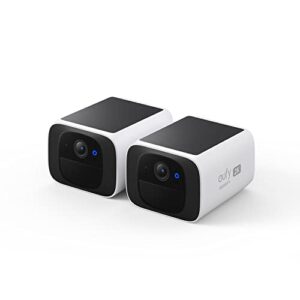 Read more about the article eufy security S220 SoloCam 2-Cam Pack, Wireless Outdoor Camera, Solar Security Camera, Always Powered, 2K Resolution, No Monthly Fee, 2.4 GHz Wi-Fi, HomeBase 3 Compatible, Home Security System