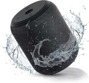 Read more about the article NOTABRICK Bluetooth Speaker with 15W Stereo Sound, IPX67 Waterproof, Blue Tooth 5.0 True Wireless TWS Pairing Mic, 15H Playtime Small Portable Speakers for Home Outdoors Party Music Gift(Black)