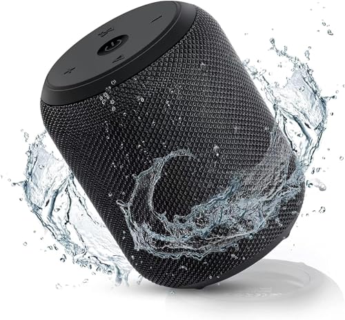 You are currently viewing NOTABRICK Bluetooth Speaker with 15W Stereo Sound, IPX67 Waterproof, Blue Tooth 5.0 True Wireless TWS Pairing Mic, 15H Playtime Small Portable Speakers for Home Outdoors Party Music Gift(Black)