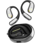 Monster Open Ear AC360, Wireless Bluetooth Rotary Earphone, with Lanyard, Upgraded Bluetooth 5.4, Touch Control, 24h Long Battery Life, IPX5 Waterproof,Long-Lasting Wear Without Fatigue