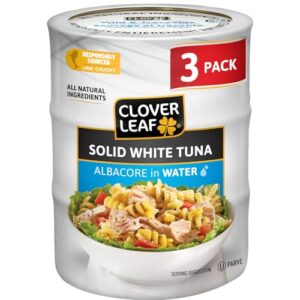 Read more about the article Clover Leaf Solid White Albacore Tuna in Water – 170g, 3 Count – Canned Tuna – High In Protein – 14g Of Protein Per 55g Serving Drained – 100% Wild-Caught And Traceable Tuna – Trace My Catch