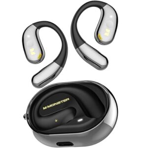 Read more about the article Monster Open Ear AC360, Wireless Bluetooth Rotary Earphone, with Lanyard, Upgraded Bluetooth 5.4, Touch Control, 24h Long Battery Life, IPX5 Waterproof,Long-Lasting Wear Without Fatigue