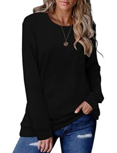 Read more about the article onlypuff Ladies Tops Long Sleeve T Shirts Cute Tunic Tops Casual Loose Fit Tee Shirts