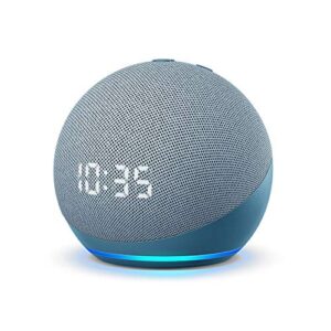 Read more about the article Echo Dot (4th Gen) | Smart speaker with clock and Alexa | Twilight Blue