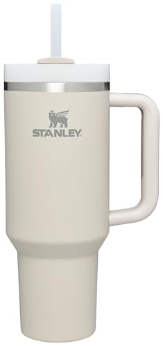 You are currently viewing Stanley Quencher H2.0 FlowState Stainless Steel Vacuum Insulated Tumbler with Lid and Straw for Water, Iced Tea or Coffee, Smoothie and More, Dune Soft Matte, 40 oz / 1.18 L