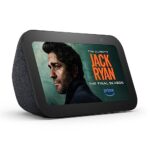 Amazon Echo Show 5 (newest model), Smart display with deeper bass and clearer sound, Charcoal