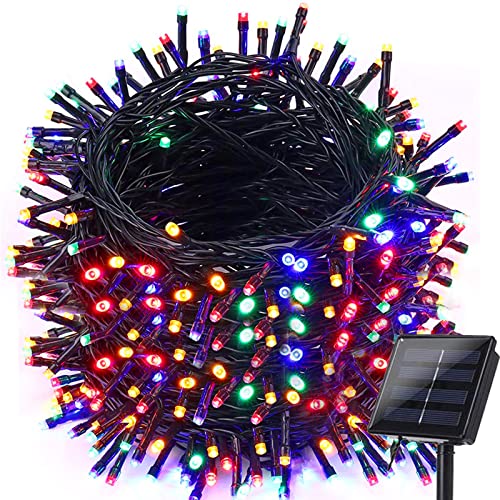 Read more about the article Solar String Lights Outdoor, 98.4ft 300 LED Solar Fairy String Lights, 8 Modes Waterproof Xmas Lights for Garden, Patio, Home, Party, Wedding, Holiday, Tree Decorations (Multicolor)