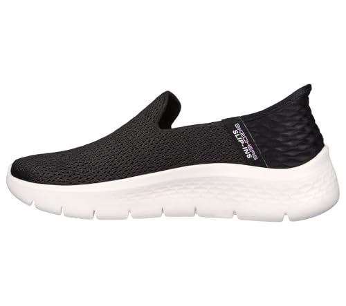 You are currently viewing Skechers Women’s Go Walk Flex Slip-ins-Relish Sneaker, Black/White, 10.5 Wide