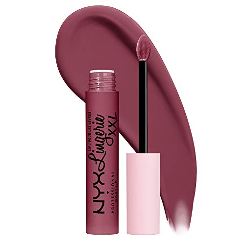 You are currently viewing NYX PROFESSIONAL MAKEUP, Lip Lingerie XXL Matte Liquid Lipstick, Vegan Formula – 14 BUST-ED (Purple Mauve)