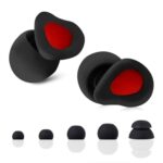 Lichffy Concert Ear Plugs,Noise Cancelling Earplug for Sleeping Soft Silicone Earbuds with 34dB Noise Reduction,10Ear Tips in XS/S/M/L/D
