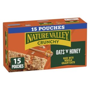 Read more about the article NATURE VALLEY – FAMILY PACK SIZE – Oats Honey Granola Bars, Made with Whole Grain Oats, Made with Honey, No Artificial Colours, No Artificial Flavours, Snack Bars, 690 Grams Package of Granola Bars (Packaging may Vary)