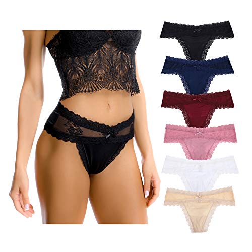 You are currently viewing Levao Women Lace Underwear Sexy Briefs Seamless Panties Bikini Multipack S-XXL