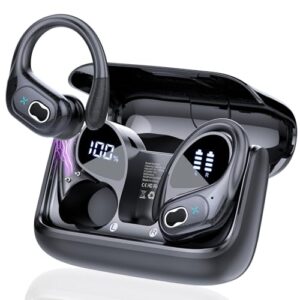 Read more about the article STECEi Wireless Earbuds 75hrs Bluetooth 5.4 Headphone Sport, Bluetooth Earbuds HiFi Stereo Over Ear Bud with Earhooks, ENC Noise Cancelling Mic, IP7 Waterproof Wireless Earphone for Workout/Running
