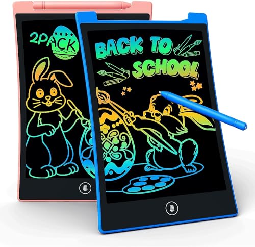 You are currently viewing KOKODI Kids Toys for 3-6 Years Old, 2 Pack Colorful Drawing Tablet Doodler Board for Kids, Boys Girls Gifts for 3 4 5 6 Year Old, Travel Educational Toddler Toys