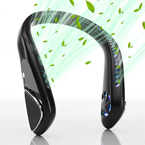 You are currently viewing Kternay Bladeless Neck Fan – 6000mAh Portable Personal Fan, Hands-Free Battery Operated Fans USB Rechargeable (Black)