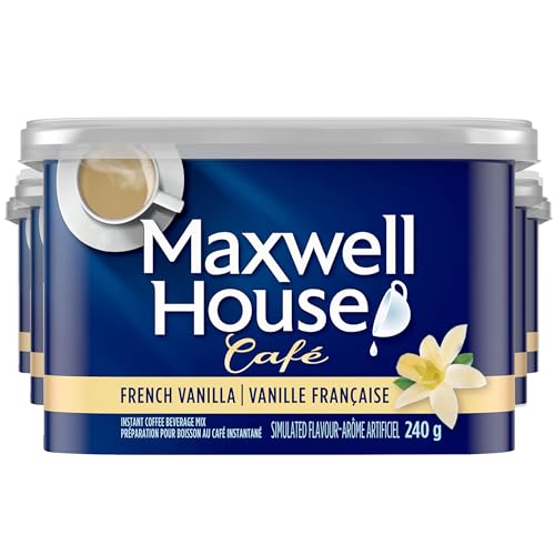Read more about the article Maxwell House 240 Gr Cafe Instant Flavored Coffee Drink French Vanilla 8 Tray Case