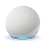 Amazon Echo Dot (newest model), Vibrant sounding Alexa speaker, Great for bedrooms, dining rooms and offices, Glacier White