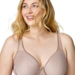 Wonderbra Womens Plus Support Underwire Full Coverage Bra, TOFFEE JACQUARD, 42C US