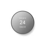Google Nest Thermostat – Smart Thermostat for Home – Programmable WiFi Thermostat – Charcoal
