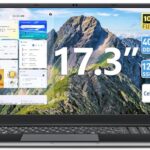 SGIN 17.3 Inch Laptop Computer, Windows 11 Laptops with Celeron I3 Processor, 4GB DDR3 128GB SSD Ordinateur Portable, FHD IPS Display, Type-C, HDMI, 5G WiFi, BT4.2, for Business and Students
